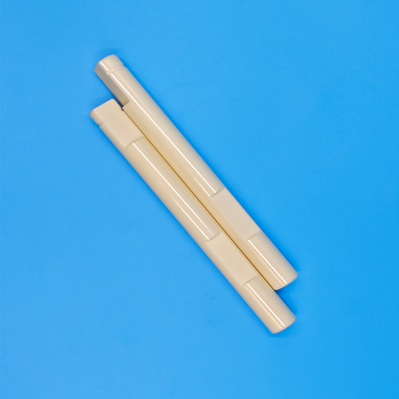 custom alumina rod al2o3 seramik stopper shaft bar ceramic roller manufacturers