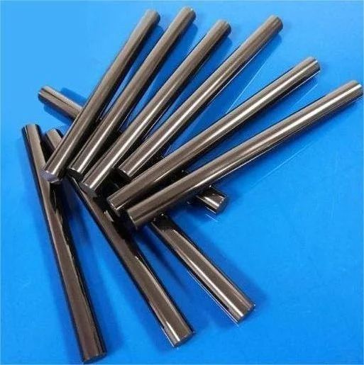 Custom High Temperature Resistance Silicon Carbide Ceramic Rod Stick SSiC Ceramic Shaft For Industrial