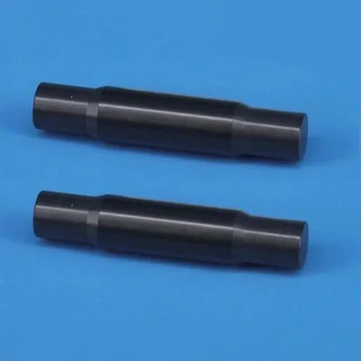 Custom High Temperature Resistance Silicon Carbide Ceramic Rod Stick SSiC Ceramic Shaft For Industrial