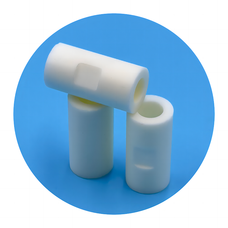 High Quality High Polished Manufacturing Precision Technology Alumina Al2O3 Alumina Ceramic Tube Bushing Rod