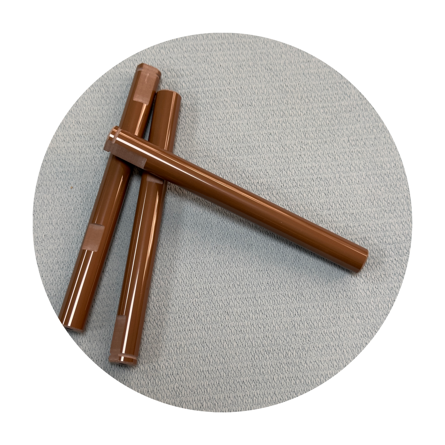 customized High purity high precision thin 99 95 al2o3 custom alumina rod ceramic roller seramik stopper for pump