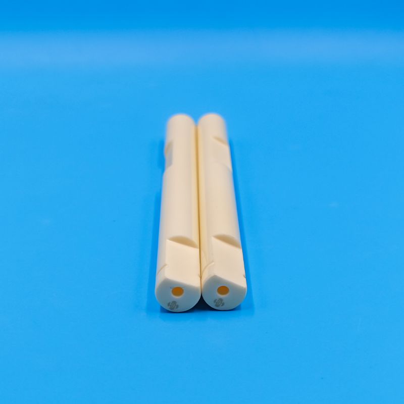 custom alumina rod al2o3 seramik stopper shaft bar ceramic roller manufacturers
