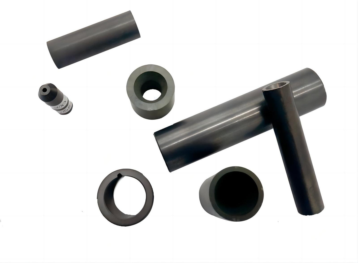 Customized Sic Ceramic Tubes Pipe Plate Tile Parts Silicon Carbide Casting Ceramic Plate and Sic Products