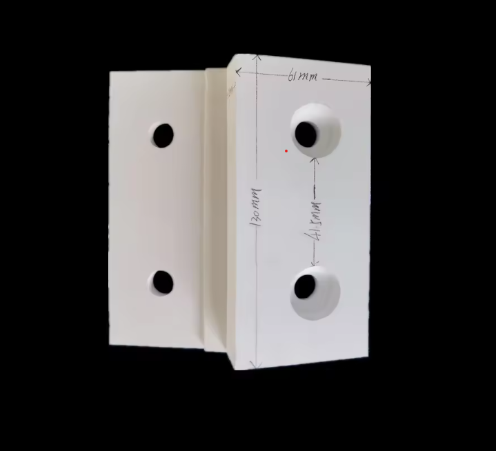 SHENGYIDA Wear Resistant high purity high quality white 99% 96% alumina ceramic lining tiles brick plate