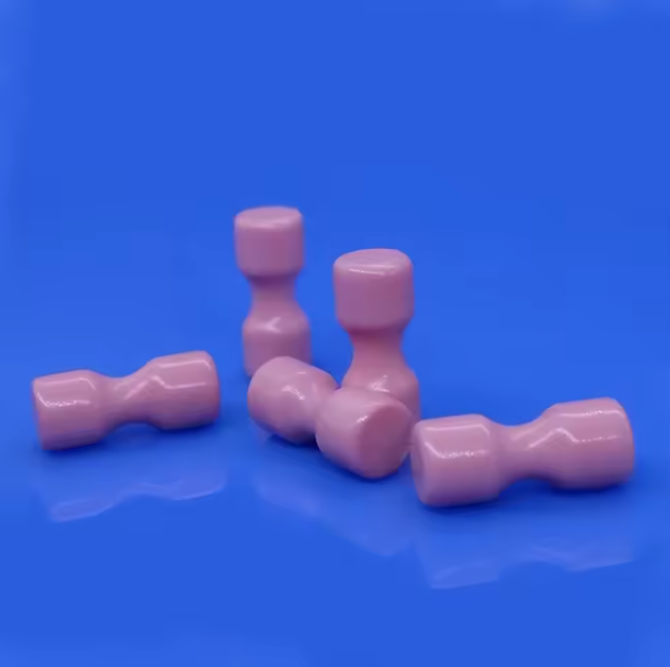 High Alumina Textile Ceramic Shaft for Knitting Machine Insulators Electric Fence Ceramic