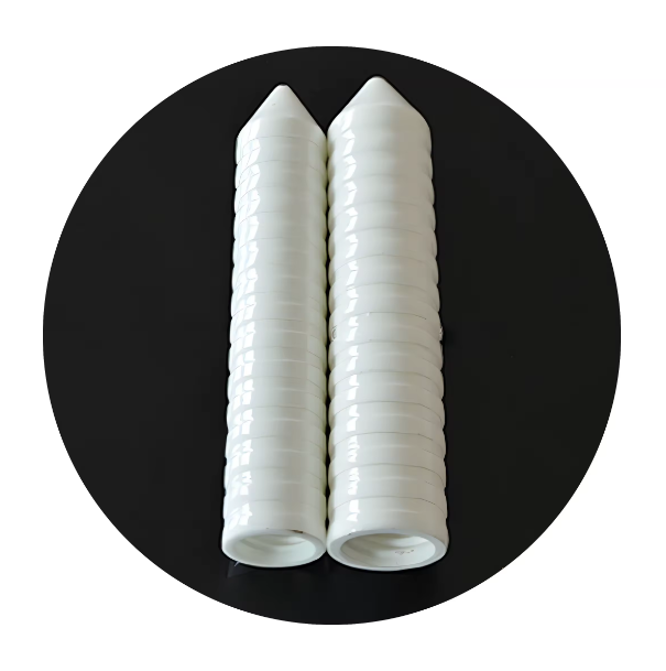 SHENGYIDA Manufacturer custom 95% Alumina Parts Alumina Ceramic Eyelet Wire Guides