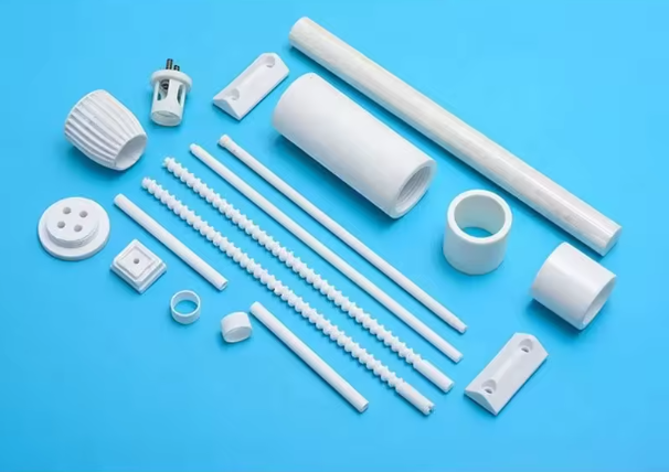 Manufacturer custom 95% 99% Alumina Ceramic Insulator Tube Disc Part Component