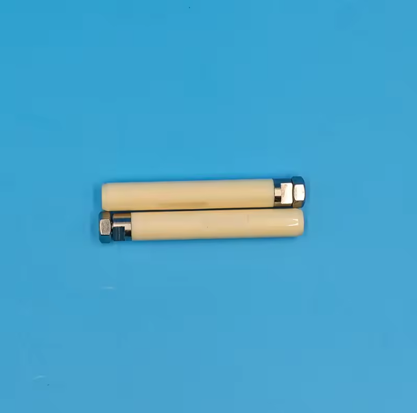 Custom 95 99 Aluminum Oxide Alumina Ceramic Rod Plunger Shaft Piston With Metal