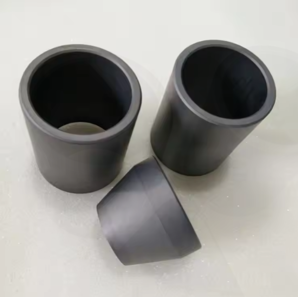 Manufacturers Custom High Hardness Silicon Nitride Ceramic Sleeve Processing Insulating Si3n4 Bearing Tube for Industry