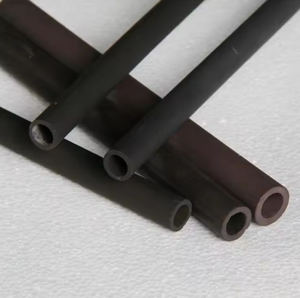 Customized High Hardness Silicon Nitride Ceramic Sleeve Processing Insulating Si3n4 Bearing Tube for Industry