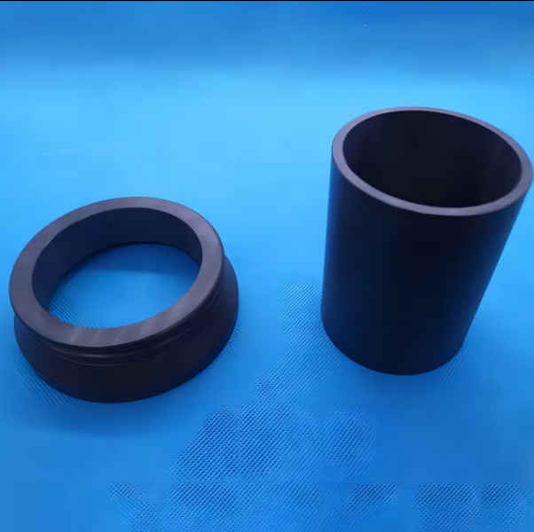 Manufacturer Custom Refractory Silicon Carbide Bonding SISIC SIC Silicon Nitride Si3n4 Silicon Nitride Ceramic Tube Rod