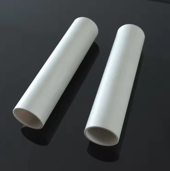 High Quality Customized Aluminum Nitride Ceramic Part Sleeve Bushing Pipe Rod Tube