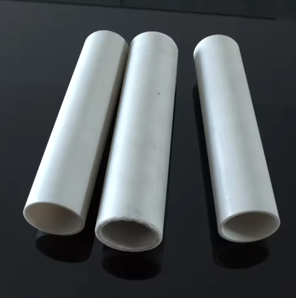 High Quality Customized Aluminum Nitride Ceramic Part Sleeve Bushing Pipe Rod Tube