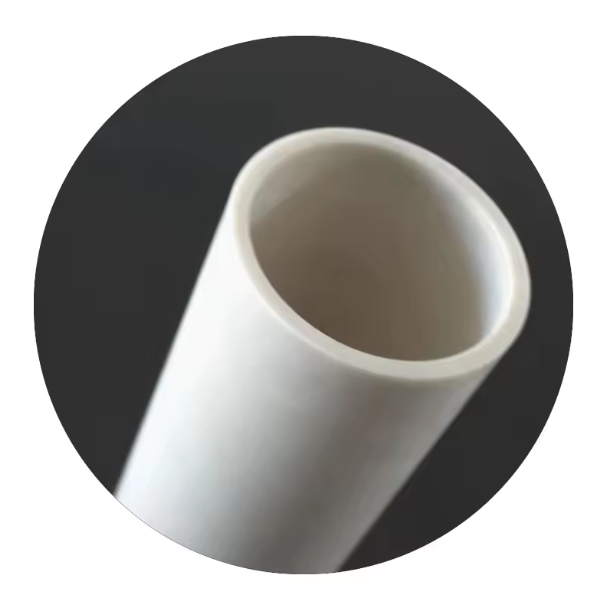 High Quality Customized Aluminum Nitride Ceramic Part Sleeve Bushing Pipe Rod Tube