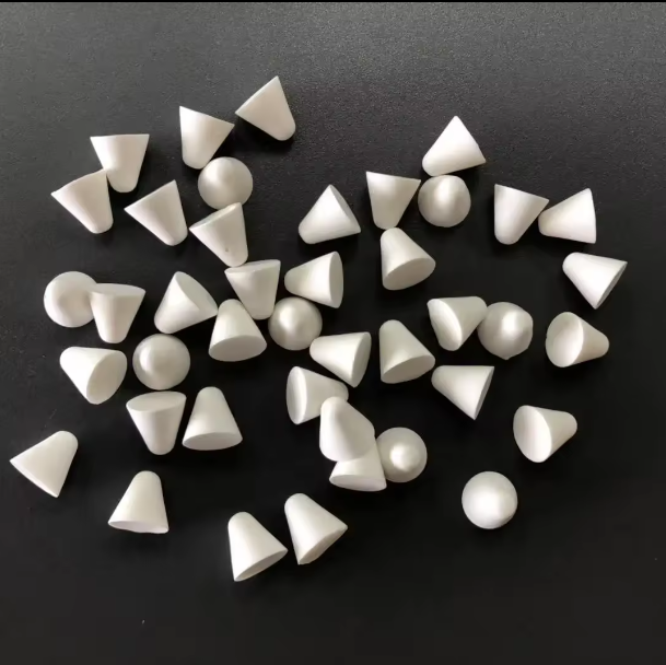 Manufacturers Custom surface smooth Resin abrasive multi-style deburr polished conical triangle