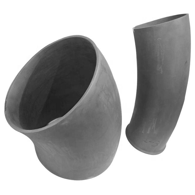 Excellent Rbsic Silicon Carbide Bent Lining Lined Tube Bend Tube and Lining Pipe