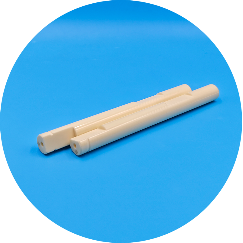custom alumina rod al2o3 seramik stopper shaft bar ceramic roller manufacturers