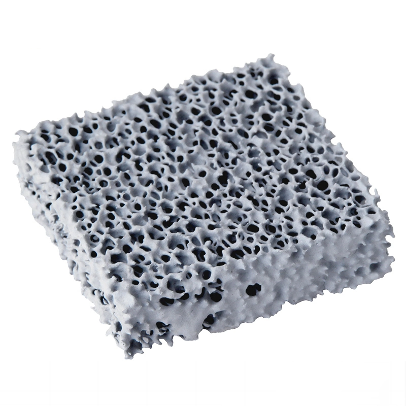 Refractory Silicon Carbide Sic Plate Ceramic Foam Filter for Iron Metal Casting Aluminium Filtration