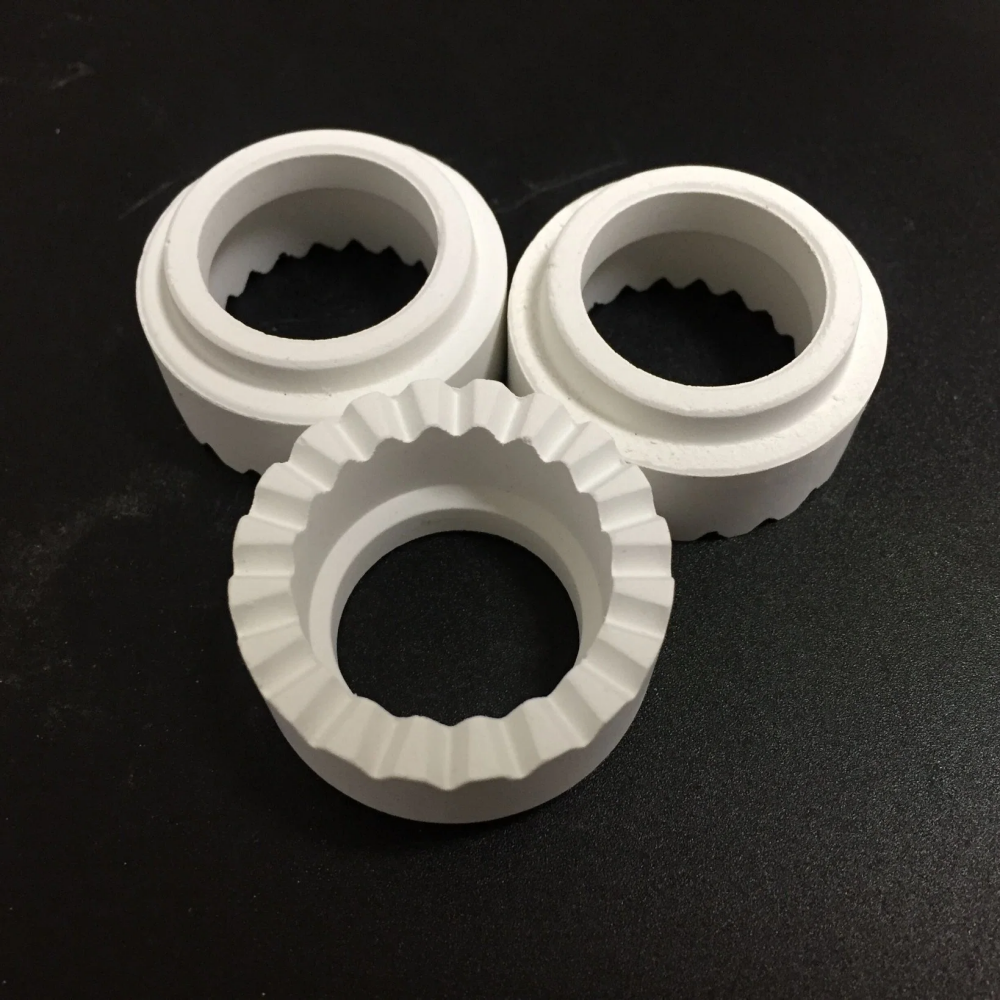 Industrial Wear Resistance Mechanical Alumina Ceramic Ring Stud Weld Ceramic Ferrule Ceramic