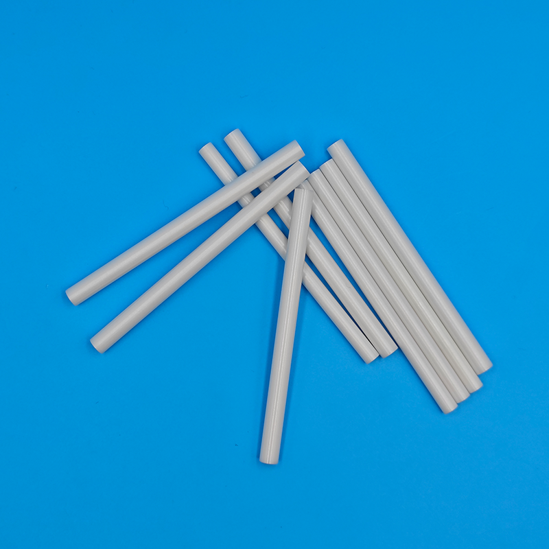 Shengyida Custom high quality high hardness insulator solid zirconia ceramic shaft ceramic rod