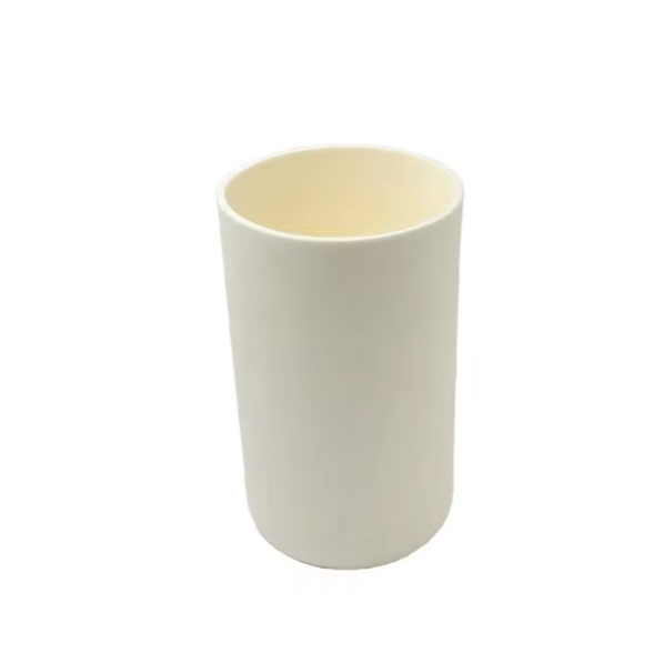 Aluminum Oxide Alumina Al2O3 Ceramic Cylindrical Crucible for Laboratory