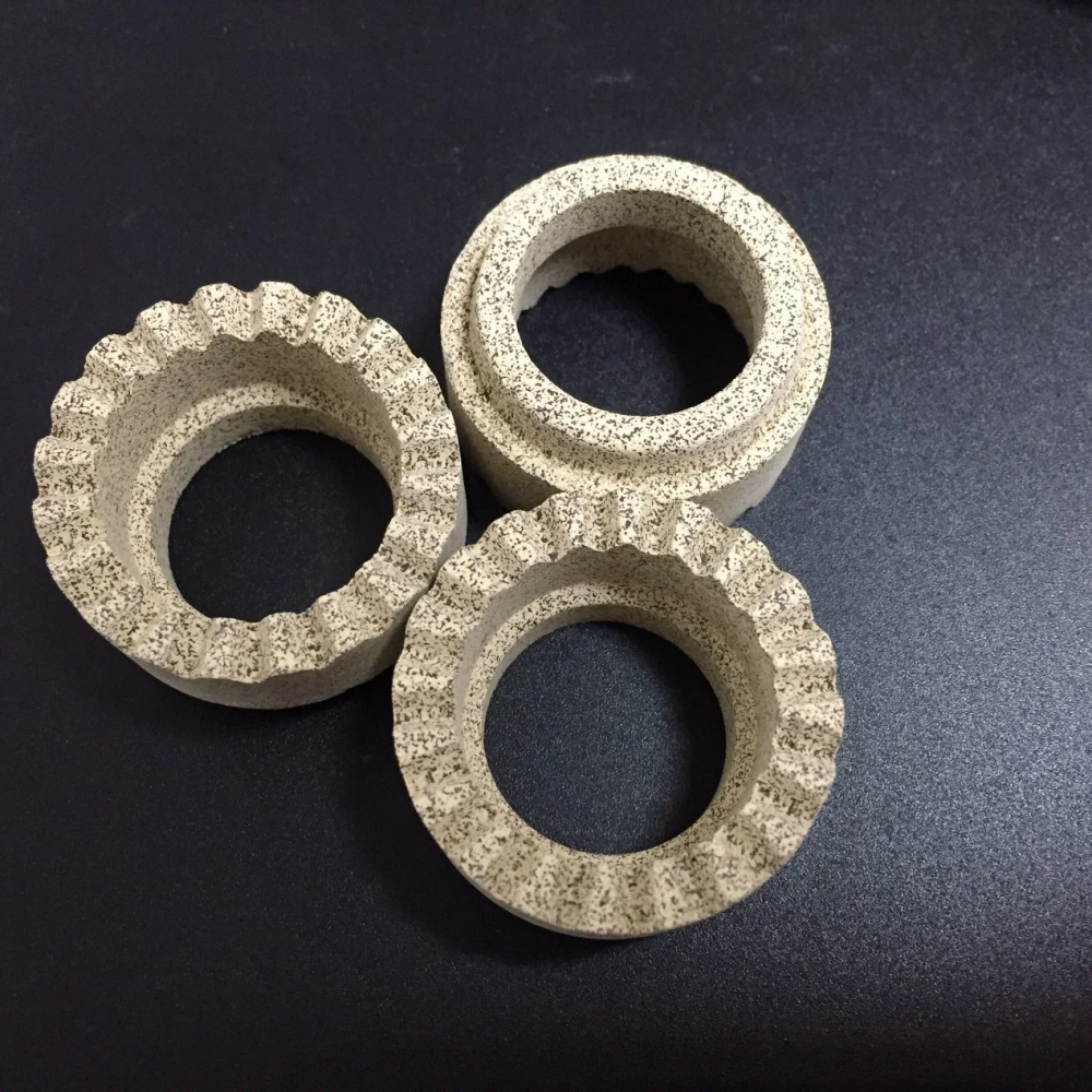 Industrial Wear Resistance Mechanical Alumina Ceramic Ring Stud Weld Ceramic Ferrule Ceramic