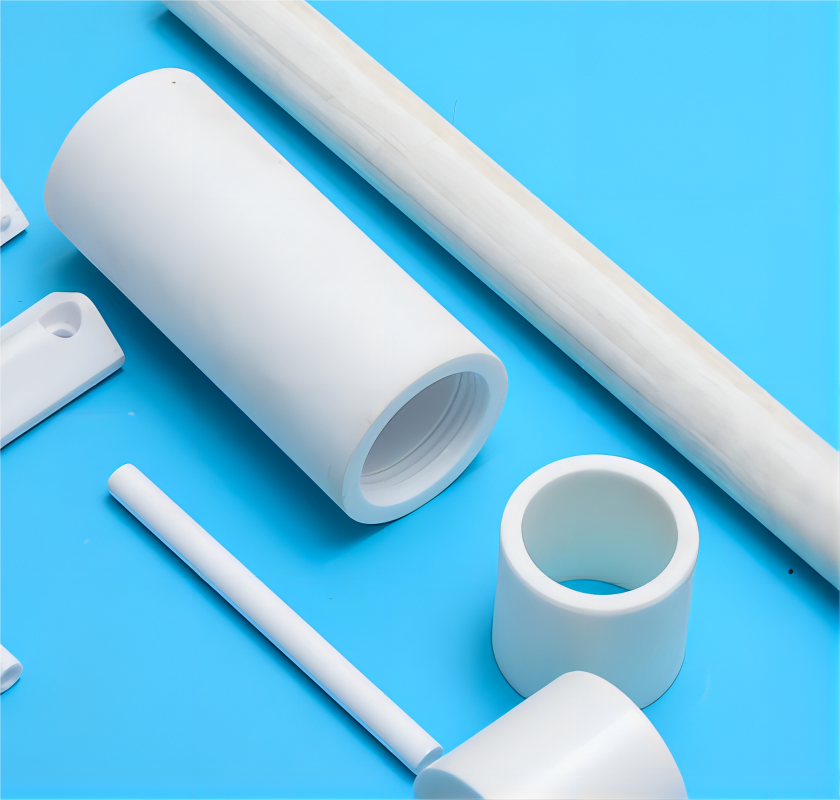 Machining Technical White Zirconium Oxide Zirconia Pars for Powder Equipment Heating Product