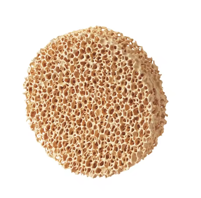 Dimensione quadrata rotonda porosa refrattaria di alta qualità per il filtro in schiuma ceramica Zirconia di filtrazione in acciaio fuso