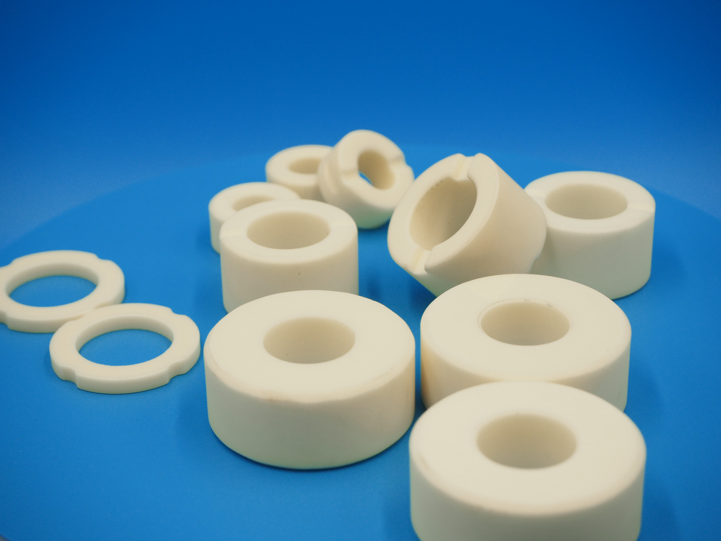 SHENGYIDA custom High-Quality Technical Alumina Ceramic Insulating Ring for Thermostat Ceramics and Ceramic Insulating Ring