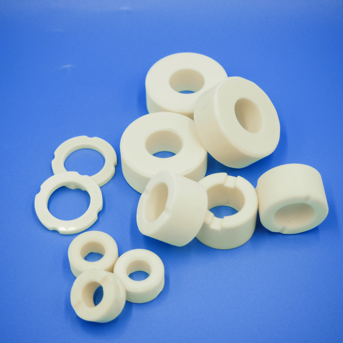 SHENGYIDA High-Quality Technical Alumina Ceramic Insulating Ring for Thermostat Ceramics and Ceramic Insulating Ring