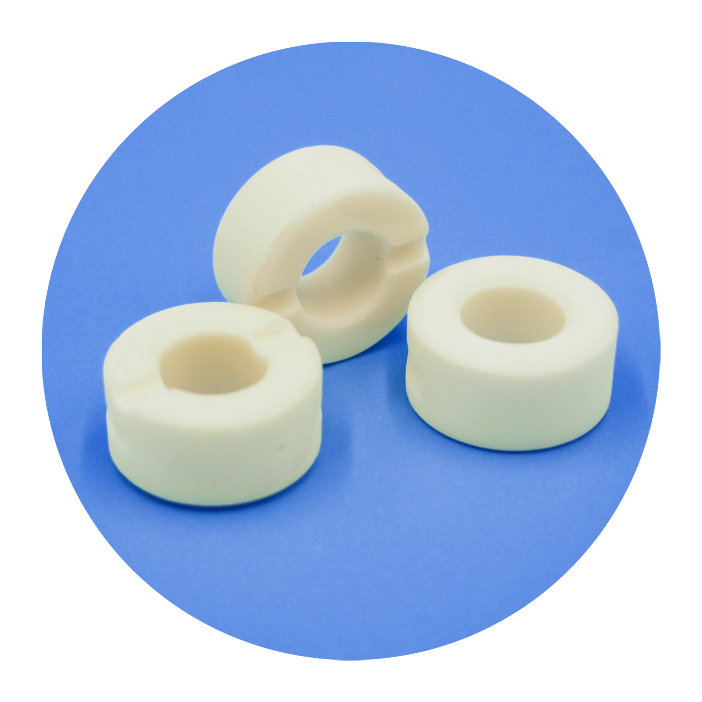 SHENGYIDA High-Quality Technical Alumina Ceramic Insulating Ring for Thermostat Ceramics and Ceramic Insulating Ring