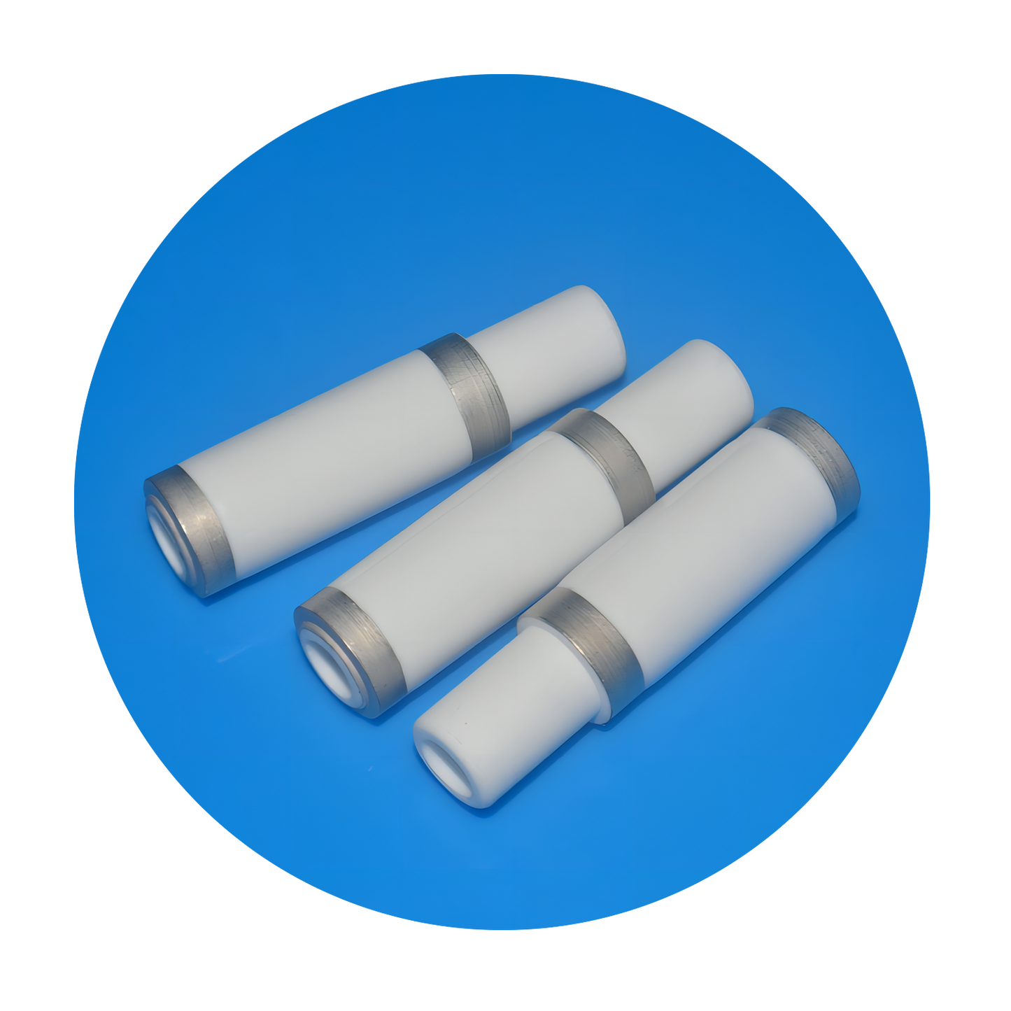 High Purity 95% Alumina Metallised Ceramics for X-Ray Tube High Purity Customized Sizes Alumina Ceramic Shaft