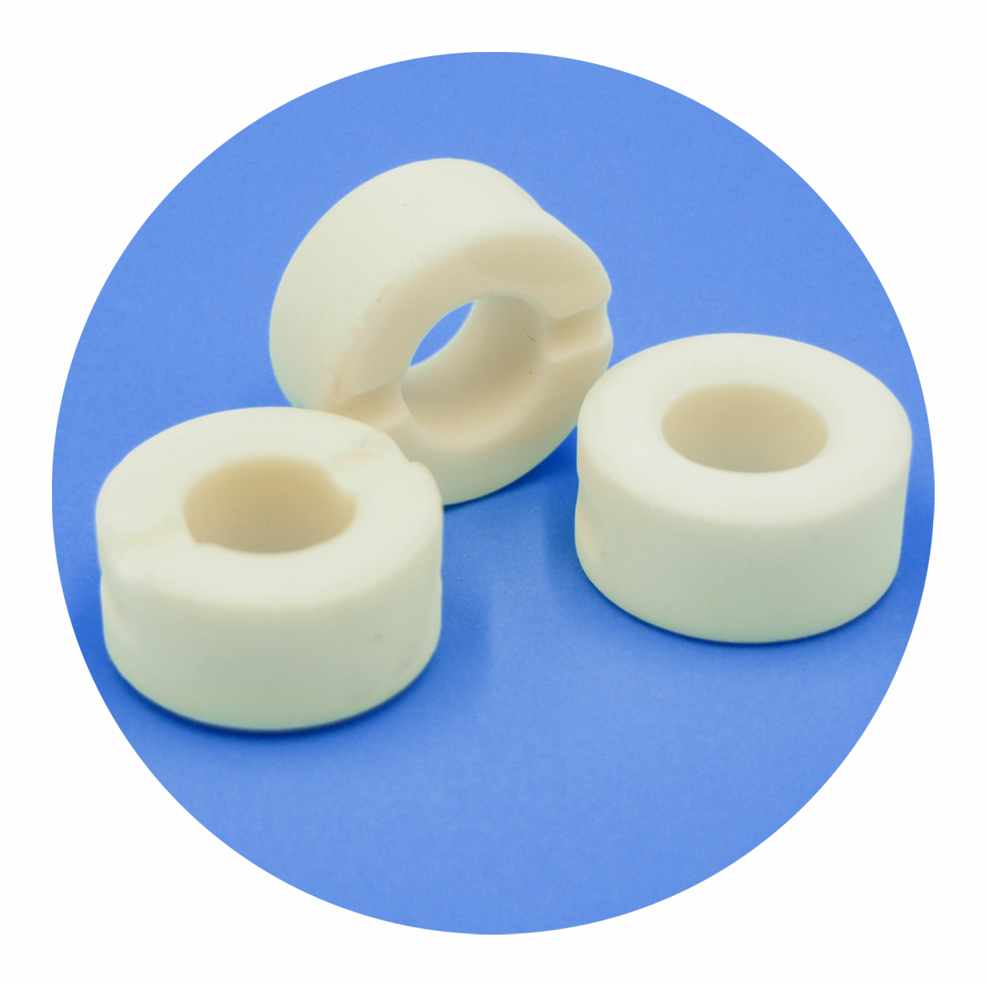 SHENGYIDA Manufacture Custom Pressing Al2o3 92-99 Alumina Wear Resistant Ceramic Ring As Industrial Ceramics