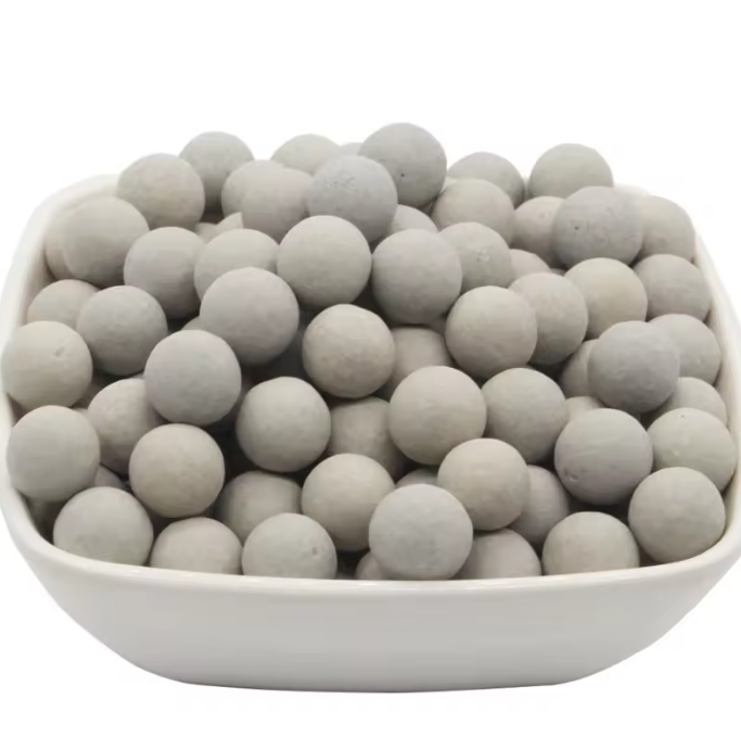 Custom Hot 99% Al2O3 high alumina support media 3mm 6mm 10mm 25mm alumina ceramic ball for chemical tower