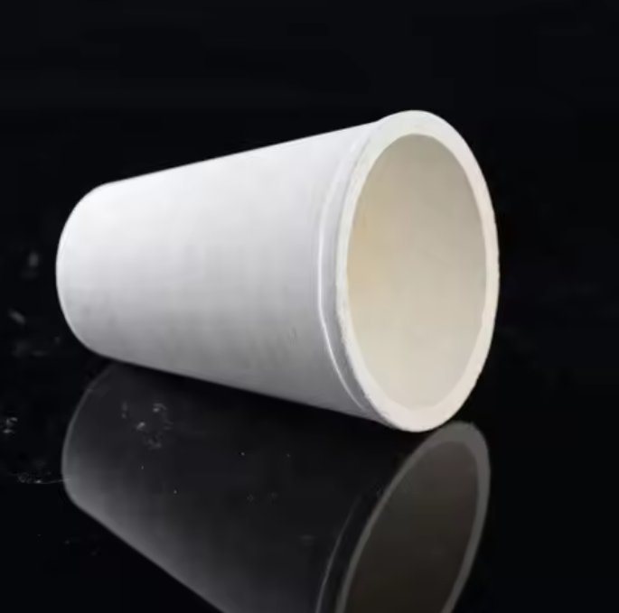 Alumina Cylindrical Crucibles Various Size Material Alumina Ceramics Crucible for Laboratory
