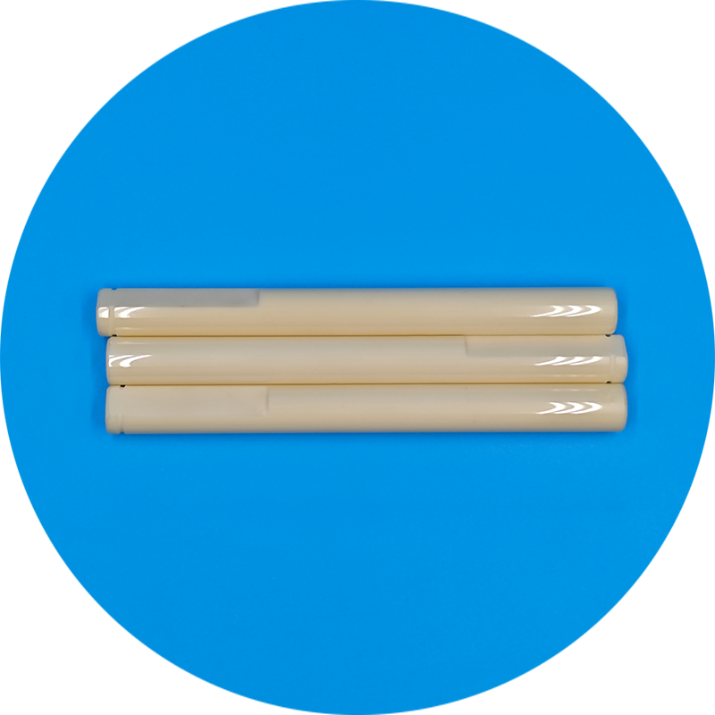 Custom High Purity 95%-99% Alumina Ceramic rod Diameter Corrosion Resistant with Pump