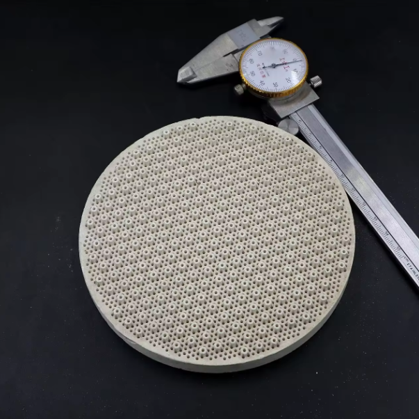 Manufacturers custom Alumina ceramic plate burning honeycomb ceramic plate infrared burners