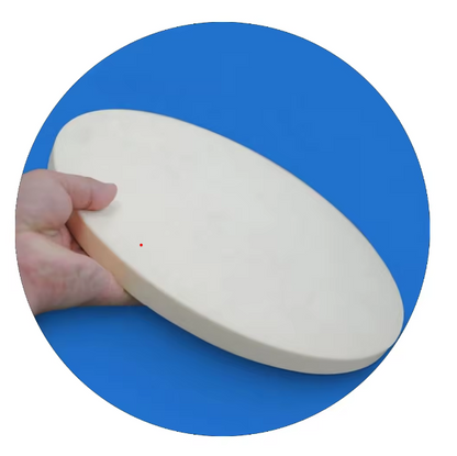 High Toughness Alumina Ceramic Heater Disc Porous Plate 99 Al2O3