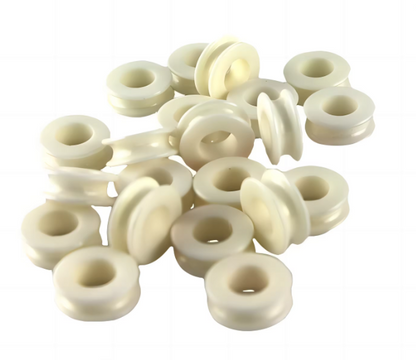 Different Colors Of Ceramic Thread Wire Guide Spare Part Auto Textile Machine Part Alumina Ceramic Eyelet
