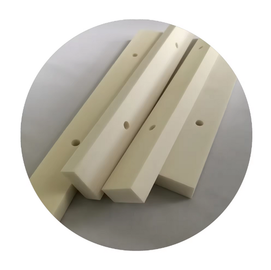 Custom High Temperature Rectangle Machine Part CNC Mechanical Ivory Color 99.5% Alumina Ceramic Rod
