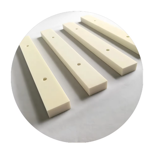 High Temperature Rectangle Machine Part CNC Mechanical Ivory Color 99.5% Alumina Ceramic Rod
