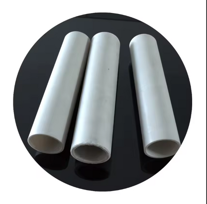 High Quality Manufacturing Customized Aluminum Nitride Ceramic Part Sleeve Bushing Pipe Rod Tube
