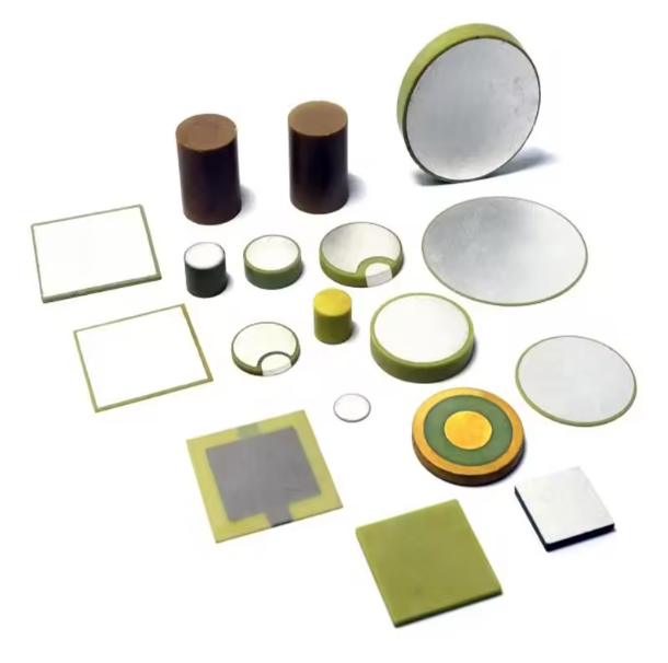 Custom Piezoceramic Factory Ceramic Materials Piezo Electric Ring Piezoelectric Ceramic Piezoceramic