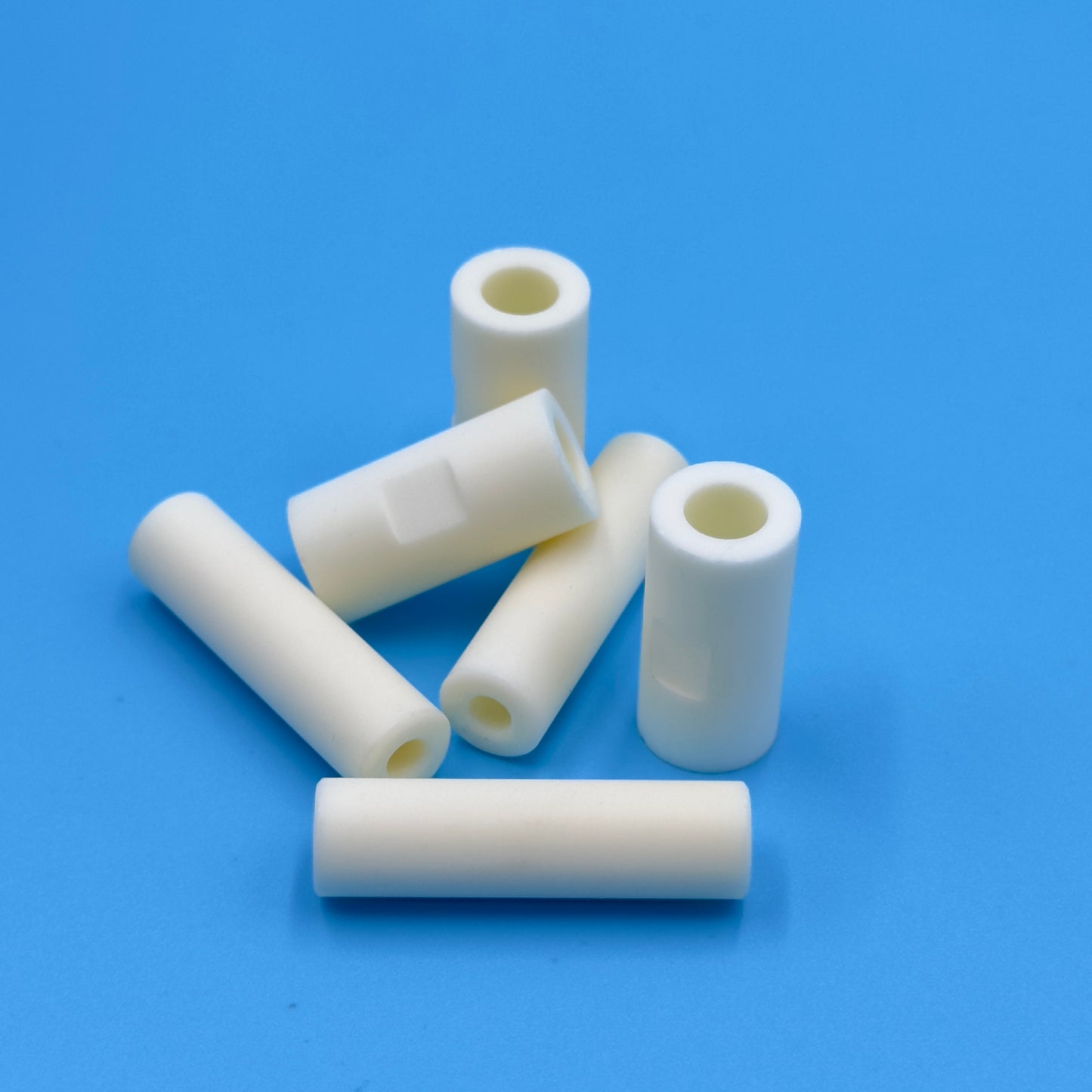 Alumina Ceramic Tubes Pipes High Temperature Resistant 95% 97% 99.99% Alumina Industrial Ceramic Tubes