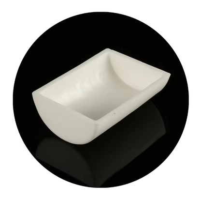 Custom Alumina Crucible Boat Combustion Boat Machinable Ceramics
