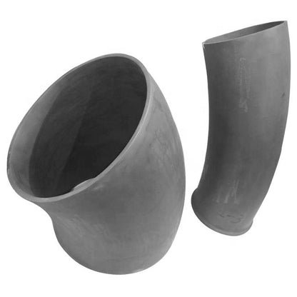 Excellent Rbsic Silicon Carbide Bent Lining Lined Tube Bend Tube and Lining Pipe