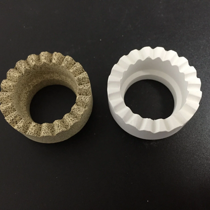Industrial Wear Resistance Mechanical Alumina Ceramic Ring Stud Weld Ceramic Ferrule Ceramic