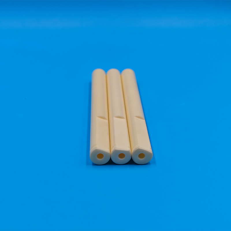 Custom High Purity 95%-99% Alumina Ceramic rod Diameter Corrosion Resistant with Pump