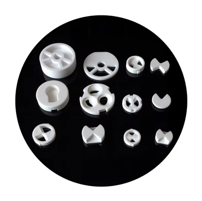 Custom Ceramics manufacturers ultrasonic sanitary alumina ceramic valves discs parts