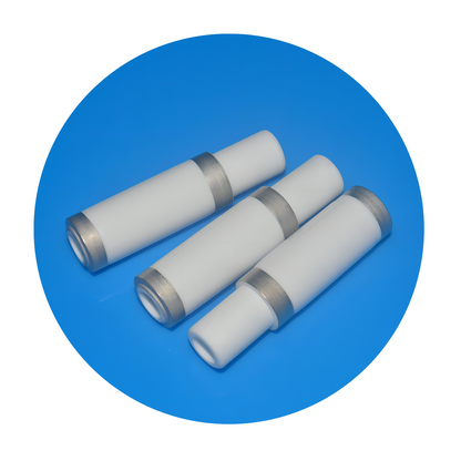 High Purity 95% Alumina Metallised Ceramics for X-Ray Tube High Purity Customized Sizes Alumina Ceramic Shaft